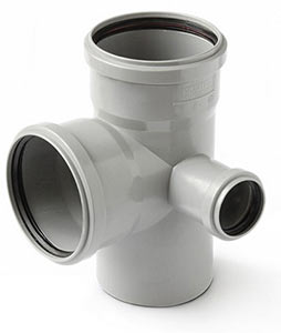 PP Крестовина двухплоскостная 110x110x50/87,5 правая Политрон